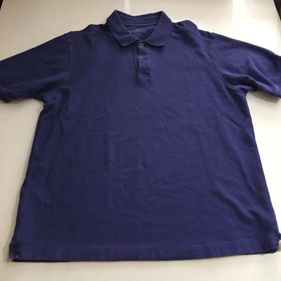 Tommy Bahama Mens Large Purple Polo Shirt - Picture 1 of 7